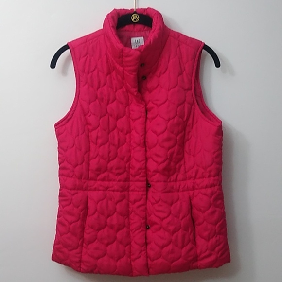 Izod Quilted Vest, Pink, PS/PP - Picture 1 of 7